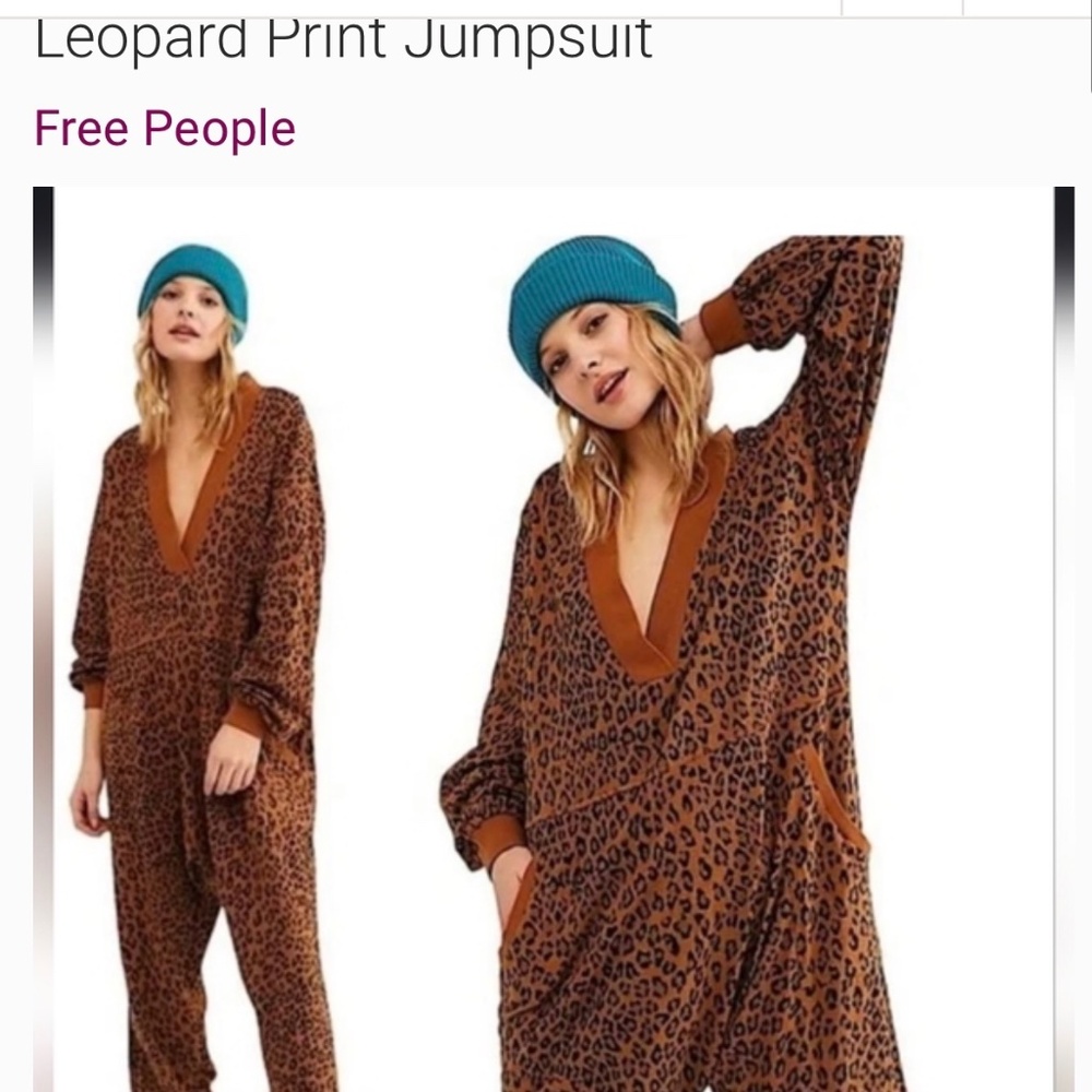 Intimately Free People Leopard Onesie